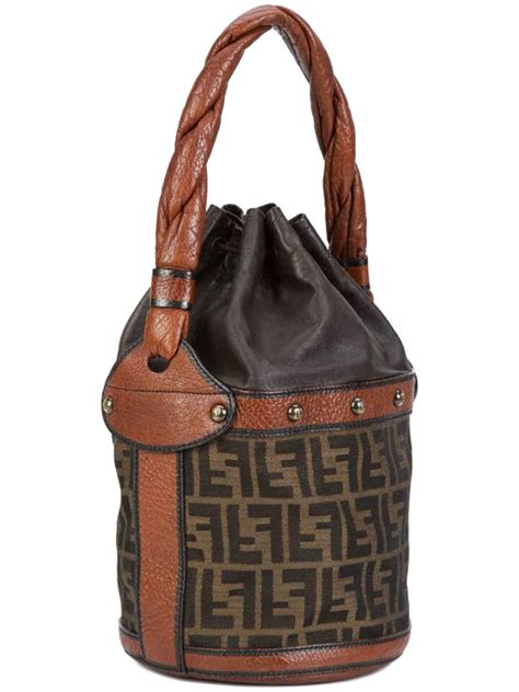 borsa secchiello fendi vintage|fendi double flap bag.